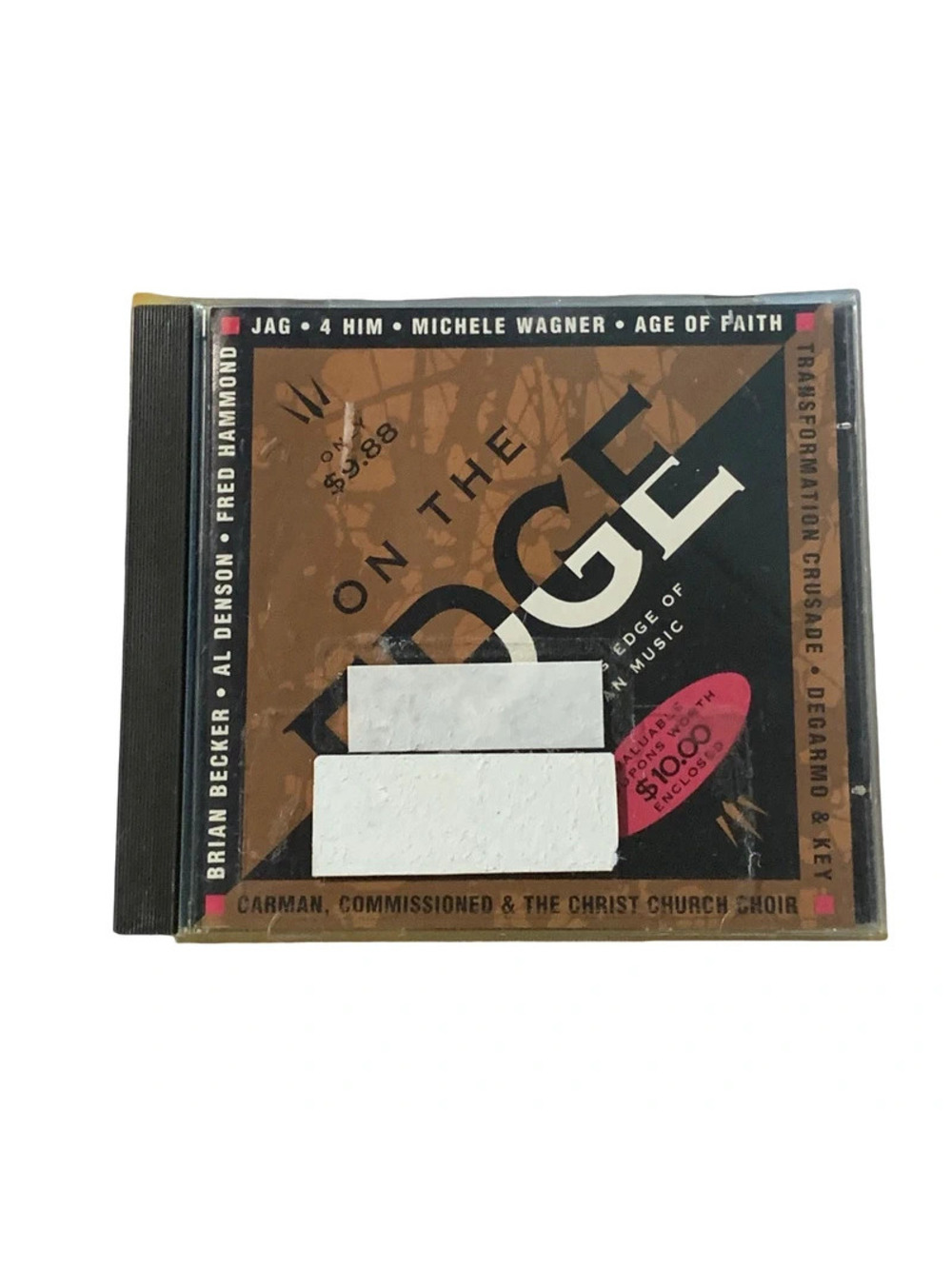 On The Edge: The Cutting Edge of Christian Music Various Artists CD